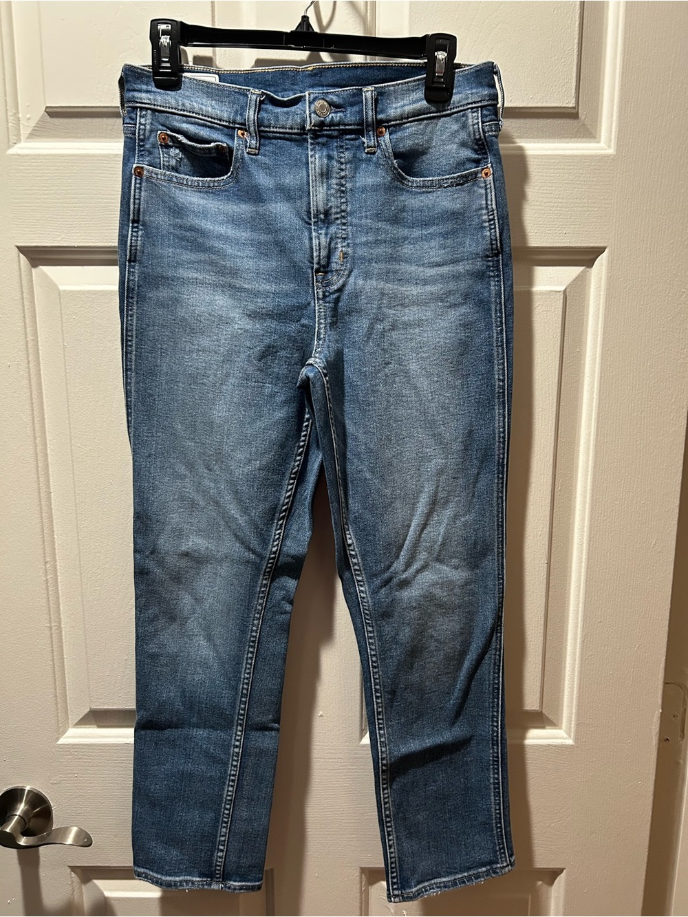 Gap Vintage Slim High Rise Medium Wash Jeans Waist 29/8 Regular